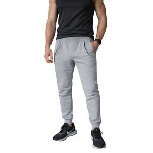 Lululemon City Sweat Jogger Mens Medium Heathered Grey French Terry Pants M